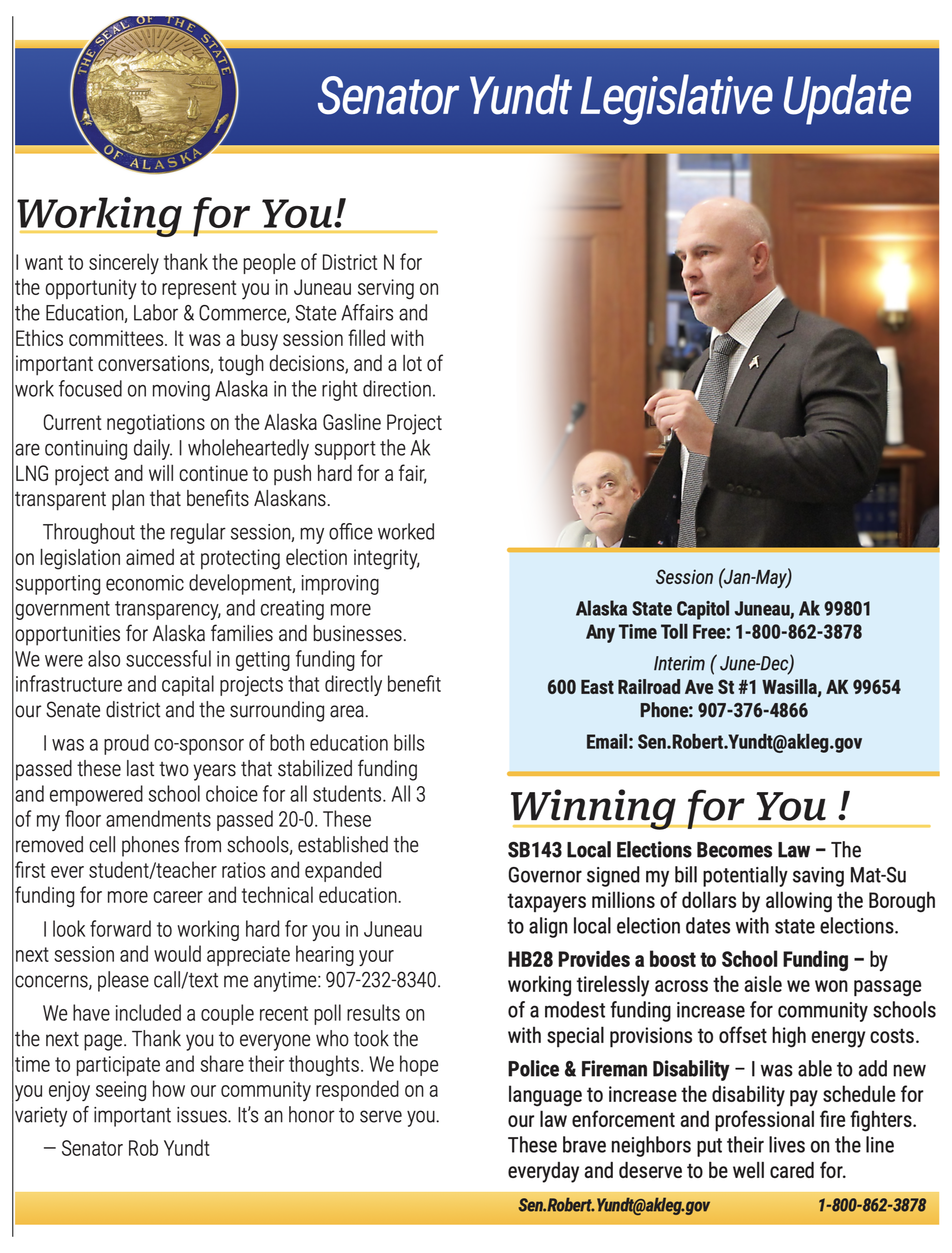 Newsletter Screenshot